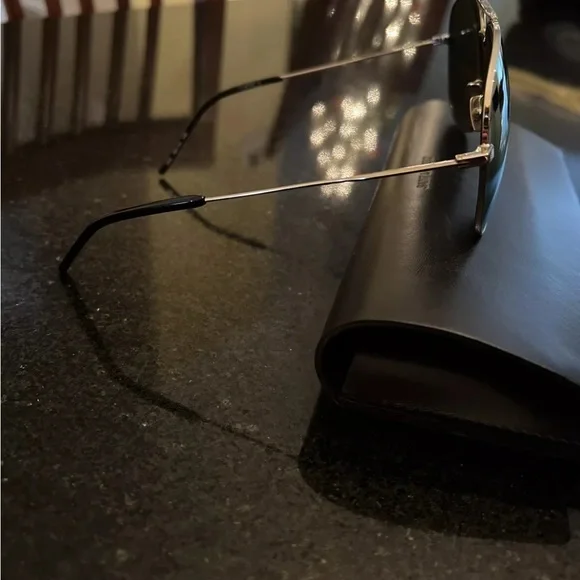 Saint Laurent Gold Aviators